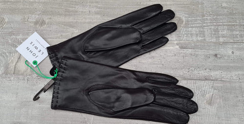 Women's Black Gloves Size M