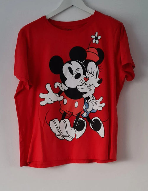 Women's Mickey Mouse Print T-shirt Size XL