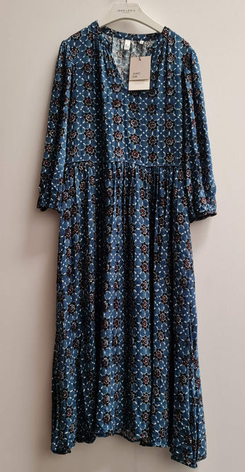 Women's Batik Geometric Dress Size 14