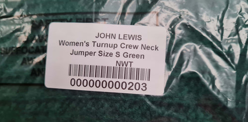 Women's Crew Neck Jumper Size S