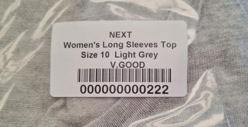 Women's Long-Sleeve Top Size 10