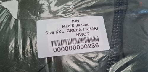 Men's Puffer Jacket Size XXL