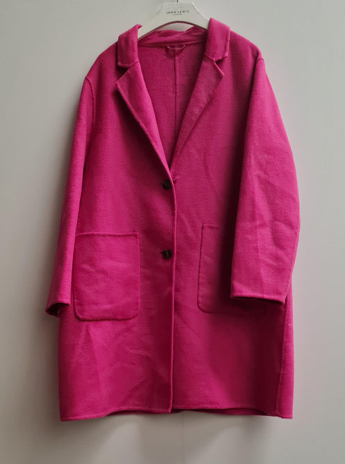 Women's Pink Coat Size 12
