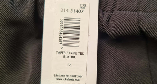 Women's Taper Stripe Trousers Size 12