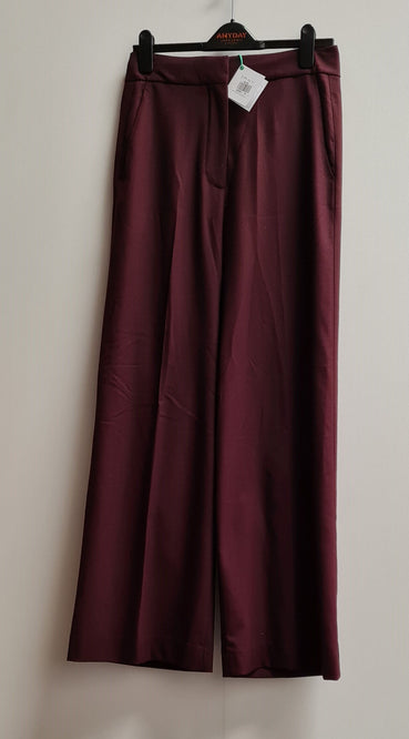 Women's Wine Trousers Size 10