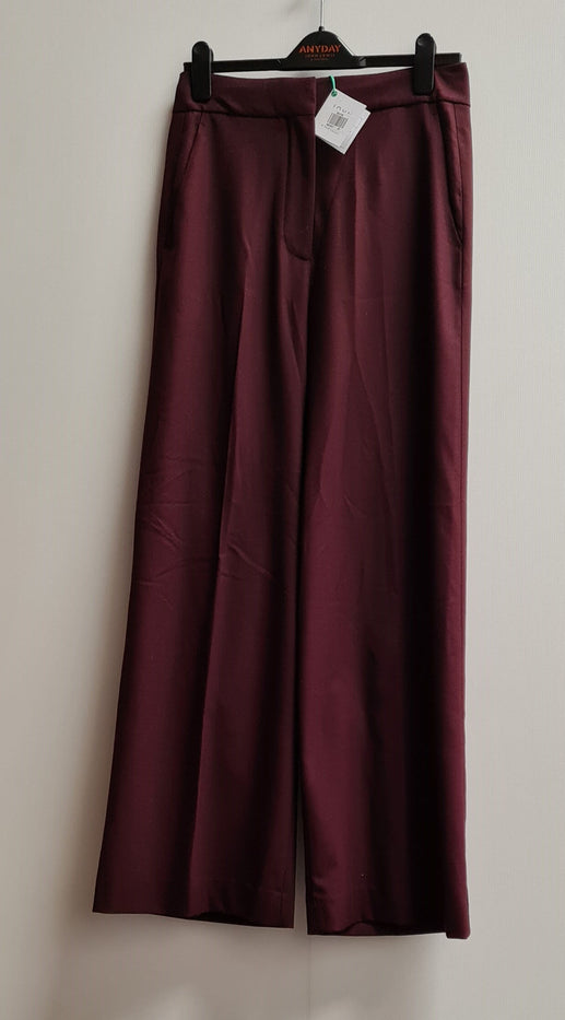 Women's Wine Trousers Size 10
