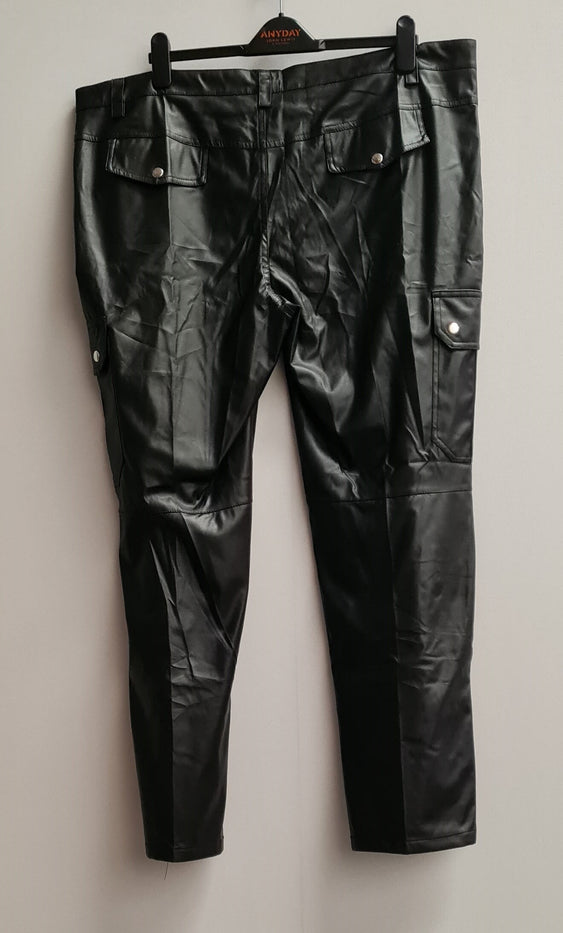 Women's Black Trousers 3XL W55