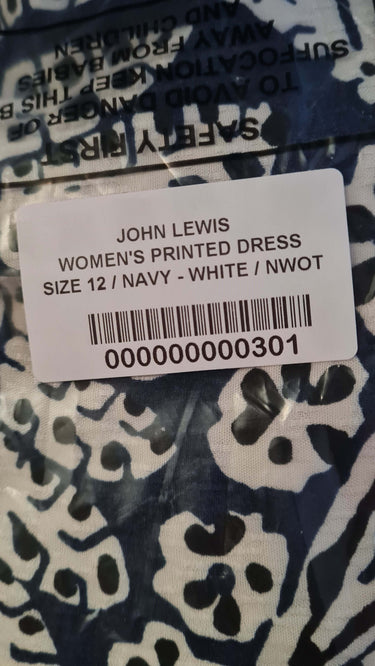 Women's Printed Dress Size 12