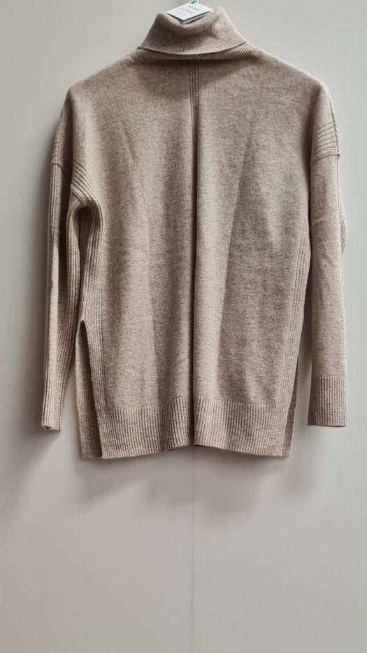 Women's Cashmere Polo Split Jumpers Size 10