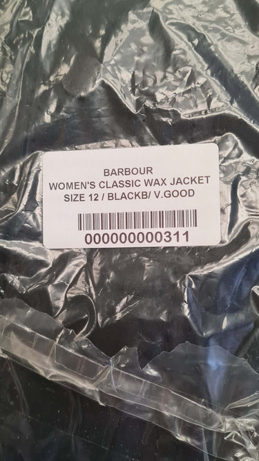 Women's  Clasic Waxed Cotton Jacket Size 12