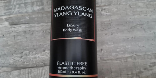 Calming Organic Ylang YlangL Luxury Bath & Shower Gel 250 ml.