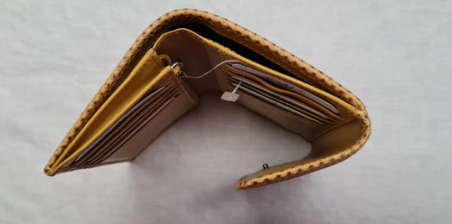 Women's Terracotta Yellow Wallet