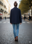 Women's Double Faced Cropped Jacket Coat Bosmanka Size M / 10