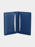 Elegant Women's Blue Card Holder