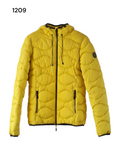 Women's Yellow Quilted Jacket with Hood Model G50000PR Size 10