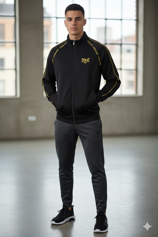 Men's Black Unzipped Sweatshirt Size L