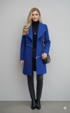 Women's Blue Short Coat Size L