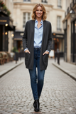 Women's Cashmere Long Cardigan Size L