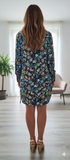 Celis Women's Mini Dress Rockprint Pattern Size M