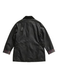 Classic Women's Waxed Jacket Black Size UK 12