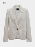 Women's Ecru Blazer Size M