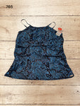 Womens Tankini Tops Push Up Bra Size XL