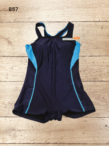 Women One Piece Swimsuit Swimming Costume Size L / UK 14