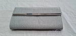 Women's Evening Bag Silver Metallic