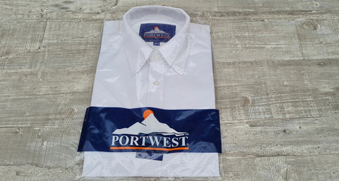 S104 Men's Classic Short Sleeve Shirt Size 14,5''