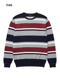 Men's Striped Cotton Jumper Size XL