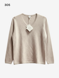 Women's Cashmere V Neck Jumpers Size 14