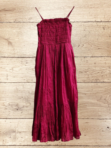 Women's Gigi Crinkle Midi Dress Size 10