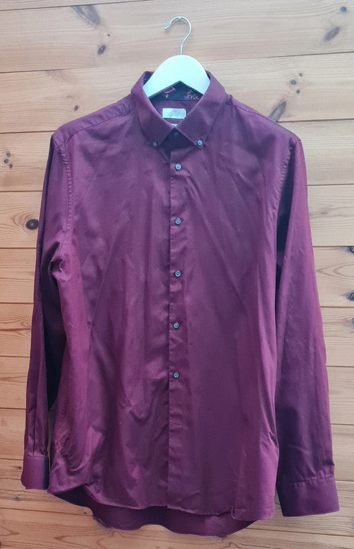 Men's Long-Sleeves Shirt Size 17.5''