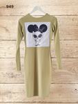 Women's Khaki Knee Dress Size 8