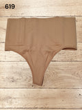 Womens Pair Waist Cincher Thong Shapewear Size L