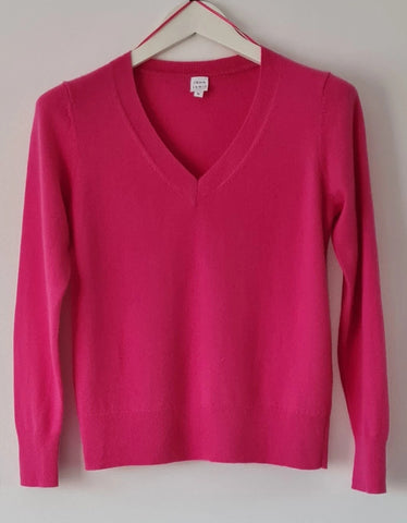 Women's V Neck Pink Jumpers Size 12
