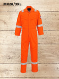 MX28 Coverall Overall Flame Resistant Workwear Size 3XL