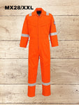 MX28 Coverall Overall Flame Resistant Workwear Size XXL