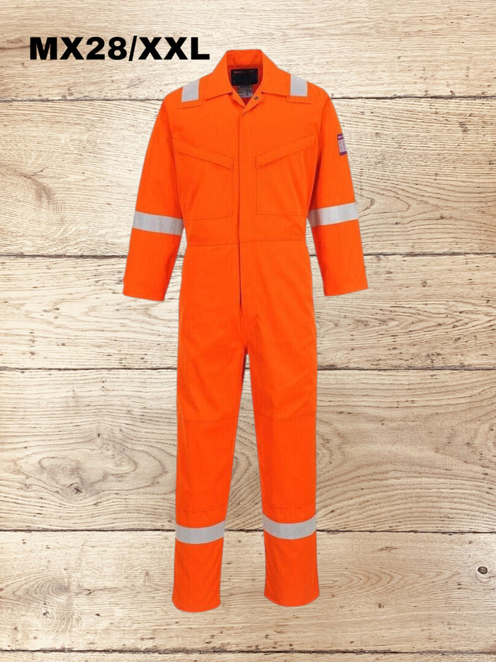 MX28 Coverall Overall Flame Resistant Workwear Size XXL