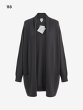 Women's Cashmere Long Cardigan Size L