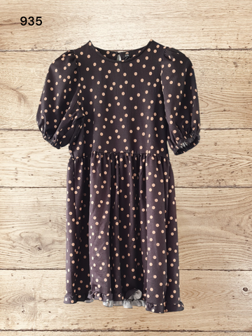 Women's Polka Dot Midi Dress Size 8