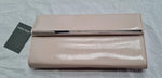 Women's Evening Bag Beige Metallic