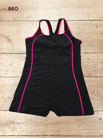 Women Boyleg One Piece Swimsuit Size S / UK 10