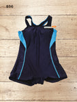 Women One Piece Swimsuit Swimming Costume Size XS / UK 8