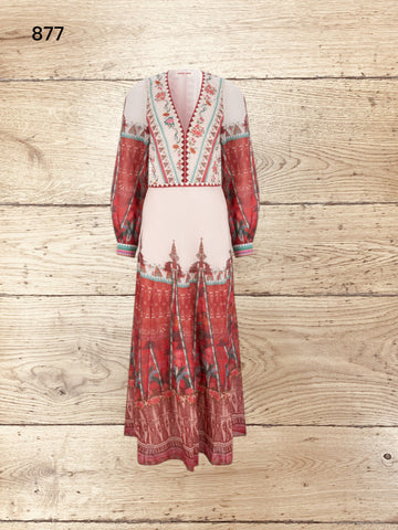 Adelaide Saladin Women Maxi Dress Size IT 44 / UK 12