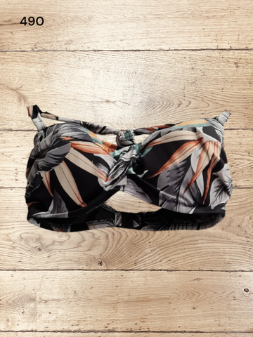 Bamboo Grove Bikini Top / Bra Size 32DD