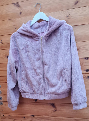 Women's Unzipped Jacket With Hood Size S