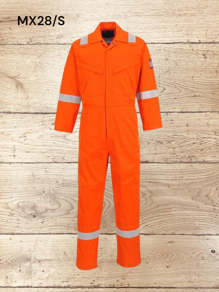 MX28 Coverall Overall Flame Resistant Workwear Size S