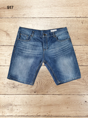 Mens Denim Shorts Size W38