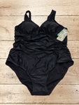 Women's One Piece Swimsuit Square Neck Size L / UK 12 - 14